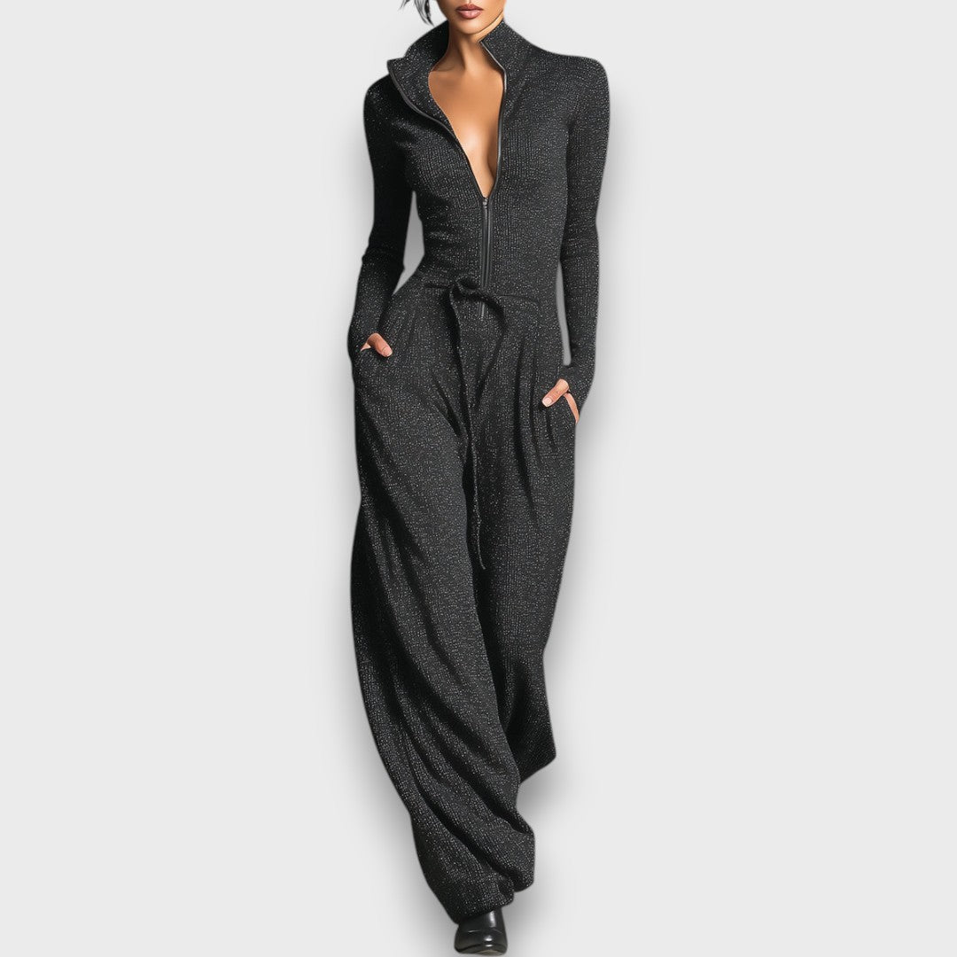 Elara – Elegant Knit Jumpsuit
