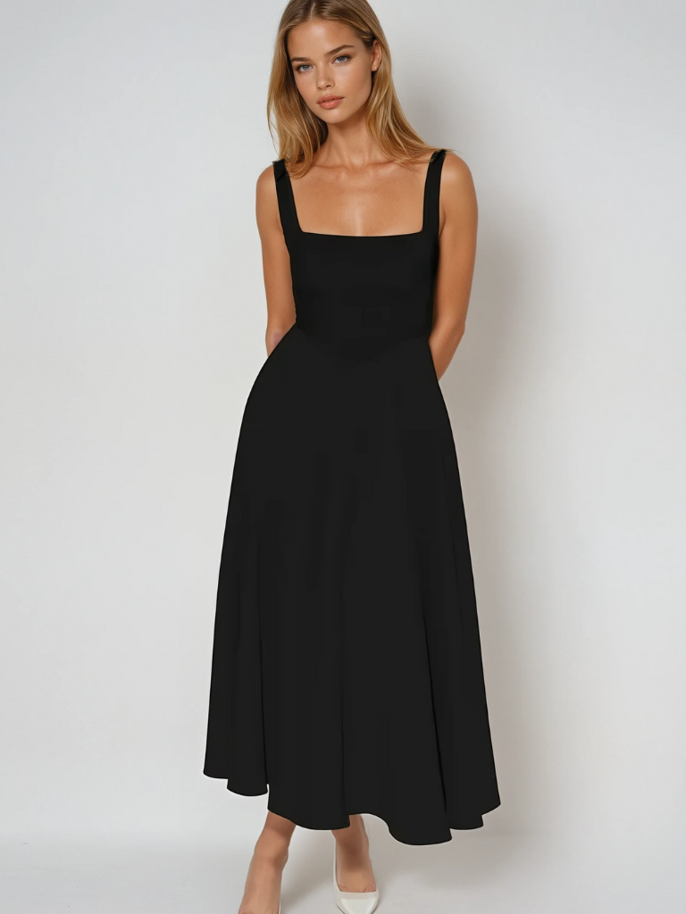 Tirena – Elegant Midi Dress